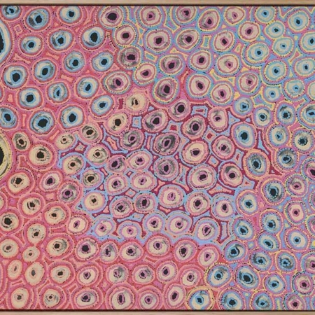 Mina Mina Jukurrpa II Canvas Art Print