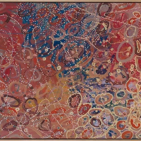 Janganpa Jukurrpa Canvas Art Print