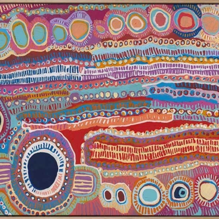 Malikijarra Jukurrpa Canvas Art Print