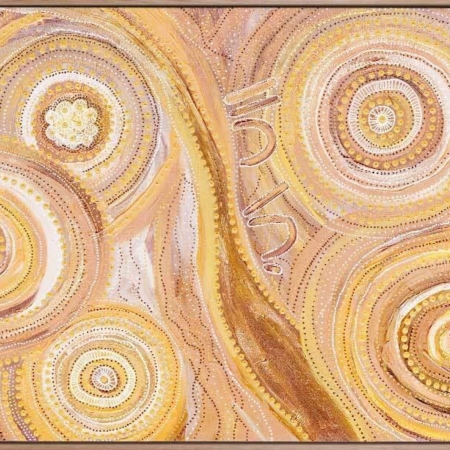 Ngurrbul Light Canvas Art Print