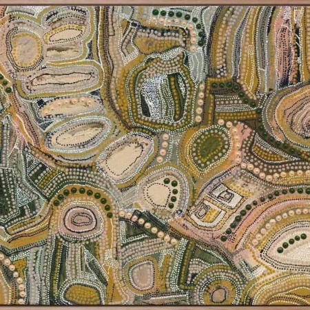 Wiraywinhangin Marramarra Canvas Art Print