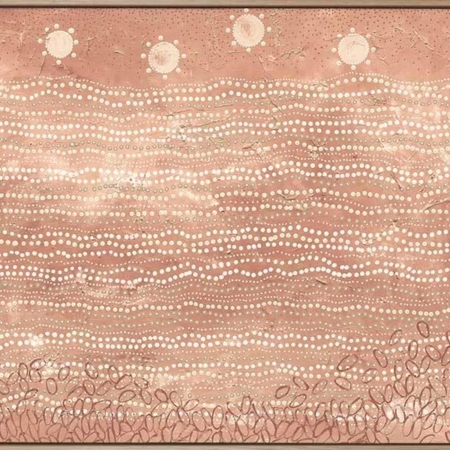 Wubunginya Peach Canvas Art Print