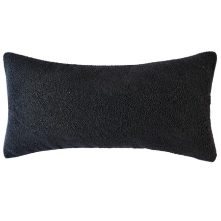 Navy Blue Boucle Cushion 80x40cm