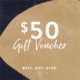 $50 Gift Voucher