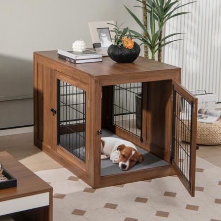 furniture dog crate