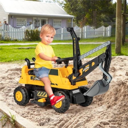 digger scooter ride on excavator