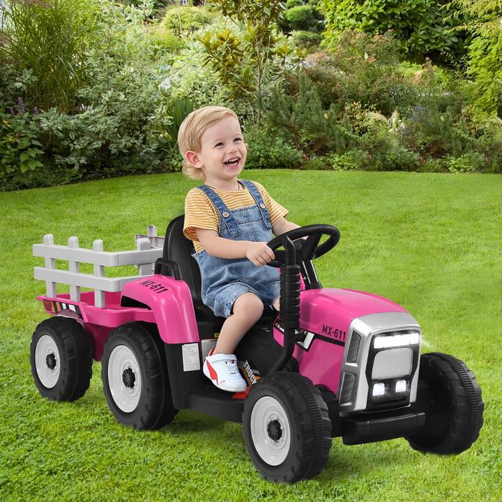 kids ride on tractor