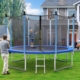 Costway trampoline with enclosure