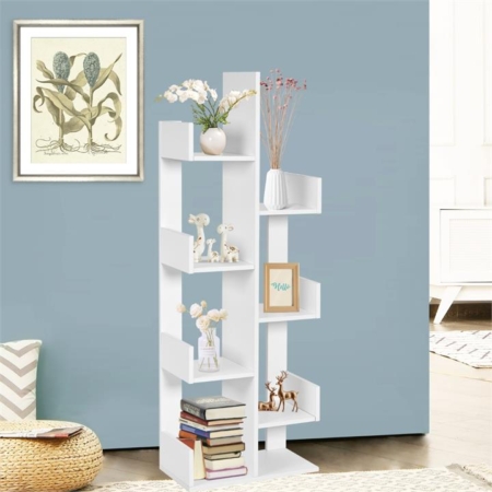 Costway tree-shaped bookshelf