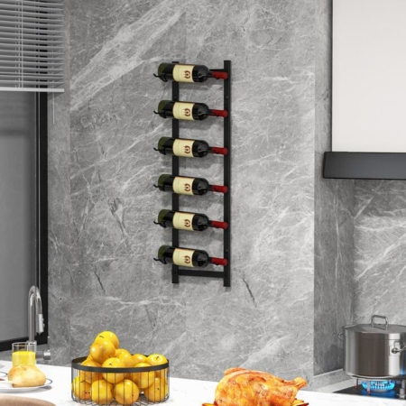 6/9/12 bottles wall wine rack