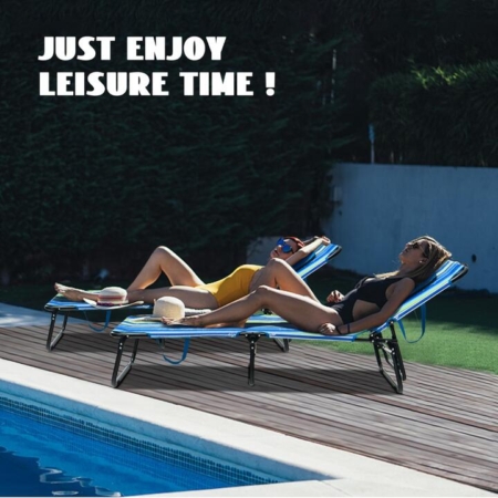 costway sun lounger