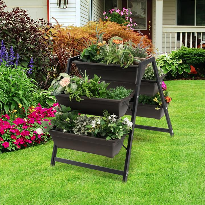 vertical raised garden bed