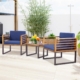 3 pieces patio set