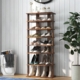 vertical shoe rack