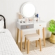 multifunctional vanity mirror dressing table