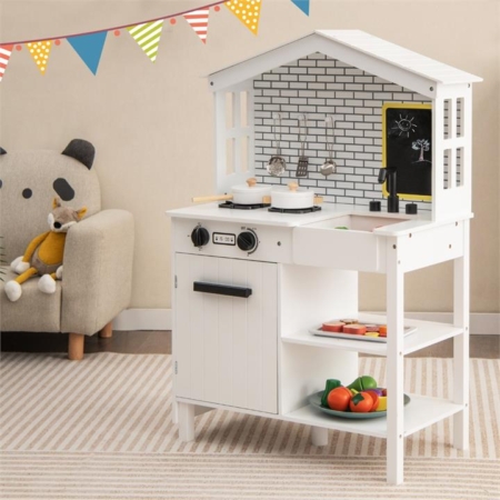 Farmhouse play kitchen toy