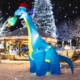 Lighted christmas dinosaur