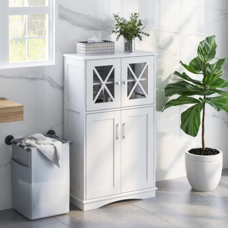 bathroom storage cabinet