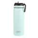 Oasis Stainless Steel Double Wall Insulated Challenger Sports Bottle with Sipper Straw (550ml) Mint