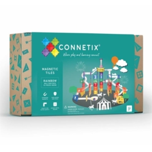 Connetix Rainbow 92 Piece Ball Run Pack