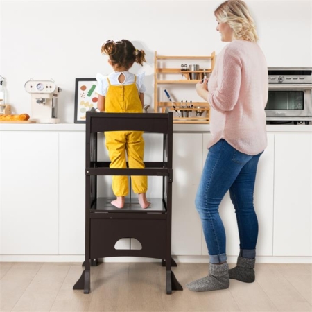 kids kitchen step stool folding