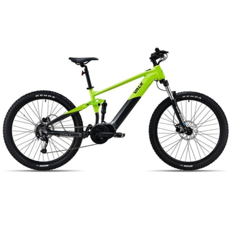 VALK Titan 9+ Electric Dual Suspension Mid Drive Mountain eMTB Bike