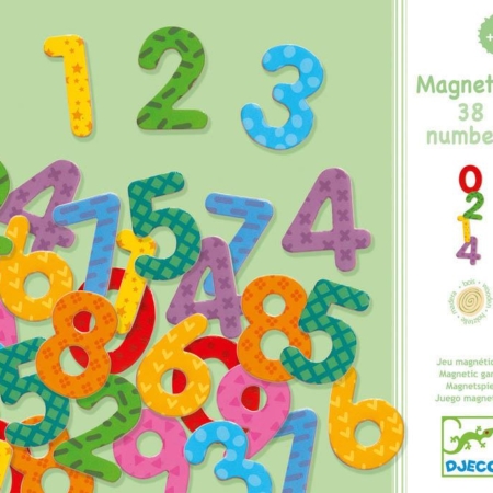 Djeco 38 Magnetic Numbers Set