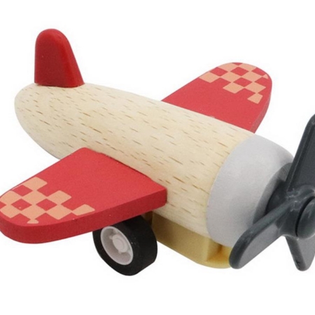 Retro Wooden Pull Back Plane