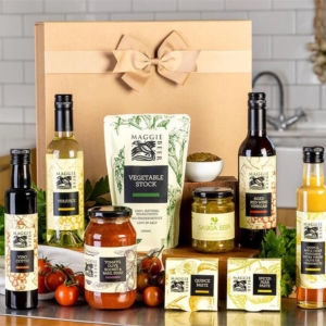 15% off non-alcoholic wine & food hampers