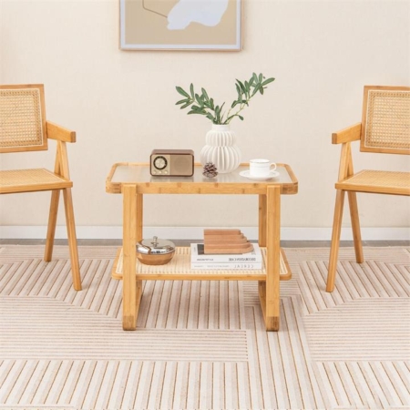 rectangular end table