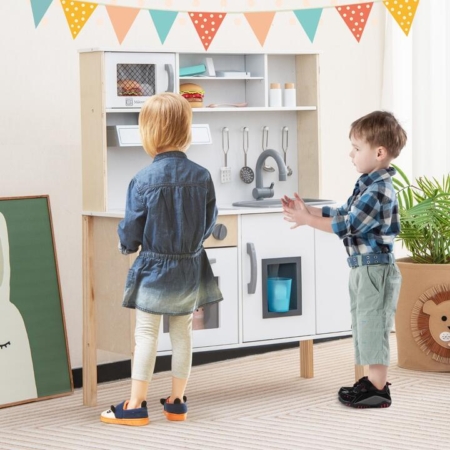 wooden kids kitchen