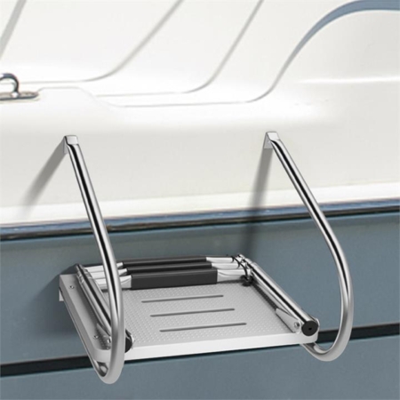 telescoping boat ladder