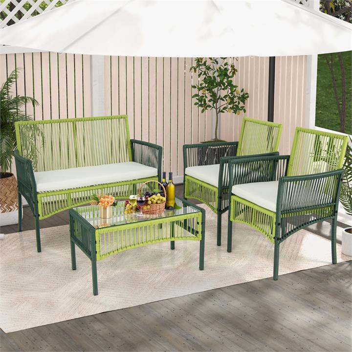 4 piece patio set