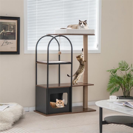 118 CM tall cat tree for large and small cats