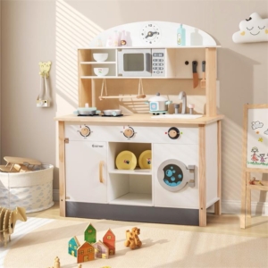 wooden kids kitchen