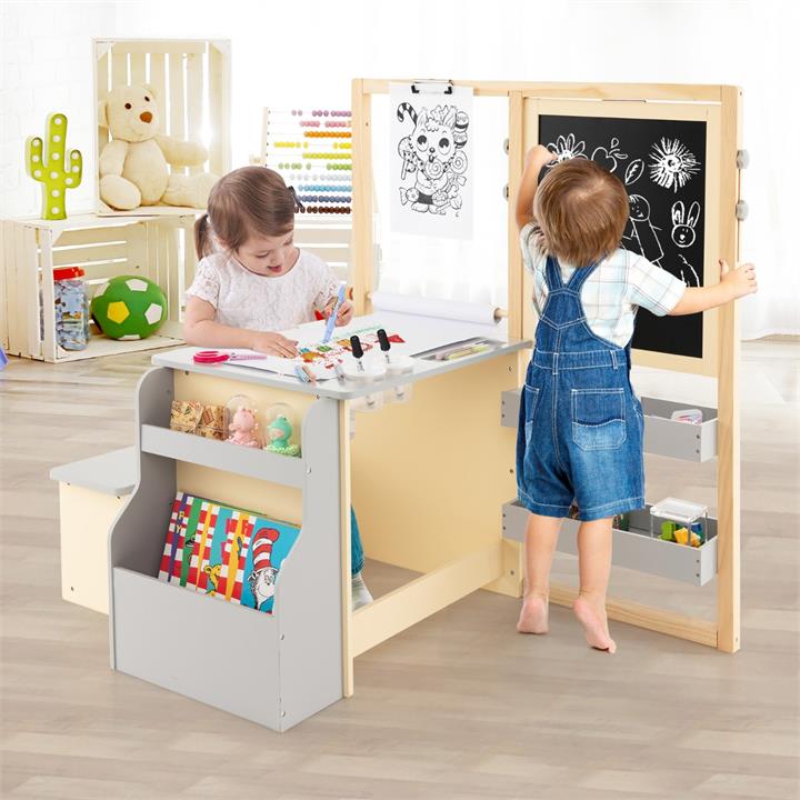 kids art table & chair set