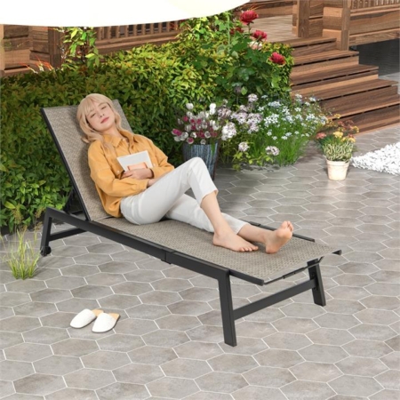 costway sun lounger