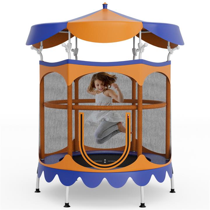 kids trampoline with enclosure net