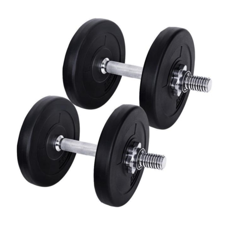 15KG Dumbbells Dumbbell Set Weight Training Plates Home Gym Fitness Exercise