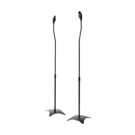 2pcs Speaker Stands Stand Rear Surround Sound Satellite Speakers Adjustable