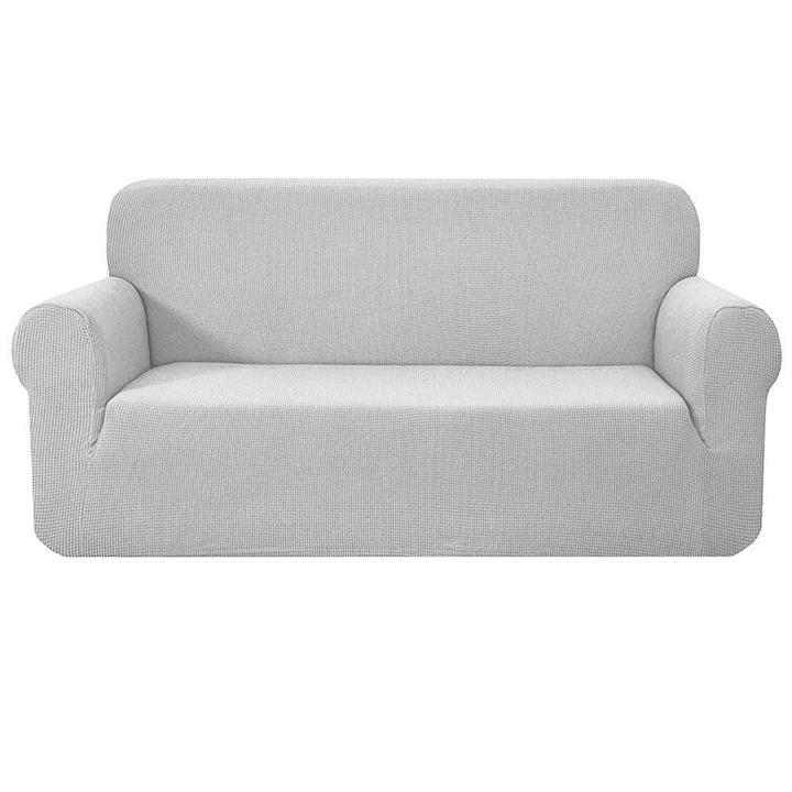 Artiss High Stretch Sofa Cover Couch Protector Slipcovers 3 Seater Grey