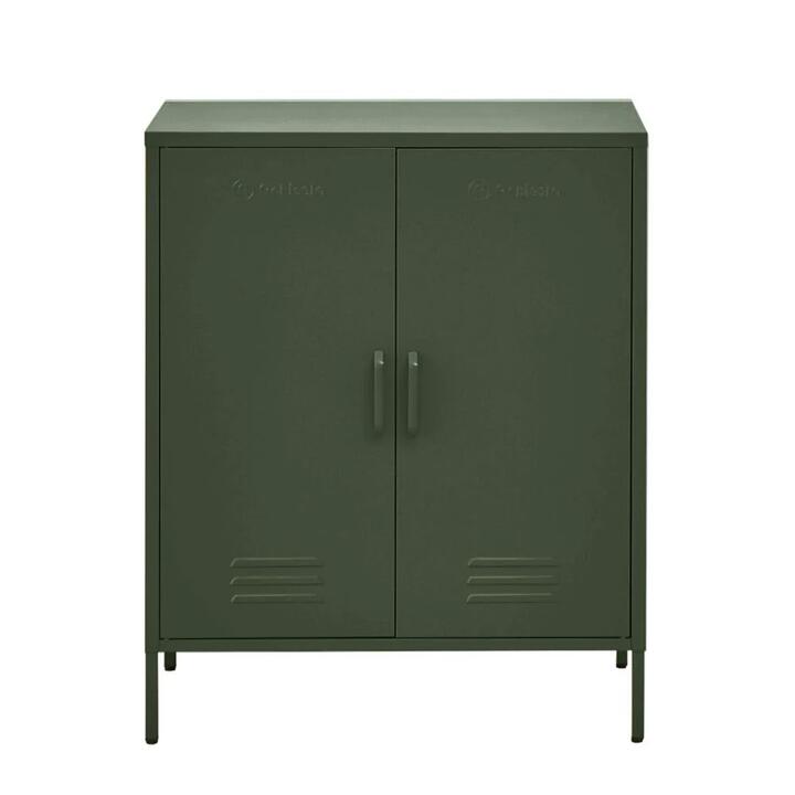 ArtissIn Buffet Sideboard Locker Metal Storage Cabinet - SWEETHEART Green