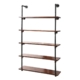 Artiss Wall Display Shelves Industrial DIY Pipe Shelf Rustic Floating Brackets