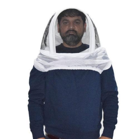 Beekeeping Bee Half Body Hoodie Veil Protective Gear