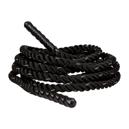 Battle Rope Dia 3.8cm x 9M length Poly Exercise Workout Strength Training