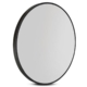 Embellir Round Wall Mirror 70cm Makeup Bathroom Mirror Frameless