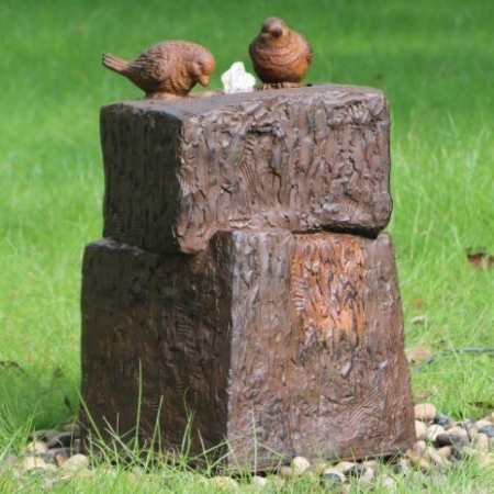 Dicky Bird Fountain with LED