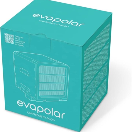 Evapolar Replacement Evaporative Cartridge for evaSMART Personal Air Cooler + Humidifier