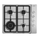 Devanti Gas Cooktop 60cm Kitchen Stove 4 Burner Cook Top NG LPG Stainless Steel Silver