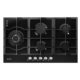 Devanti Gas Cooktop 90cm 5 Burner Stove Hob Cooker Kitchen NG LPG Black Glass